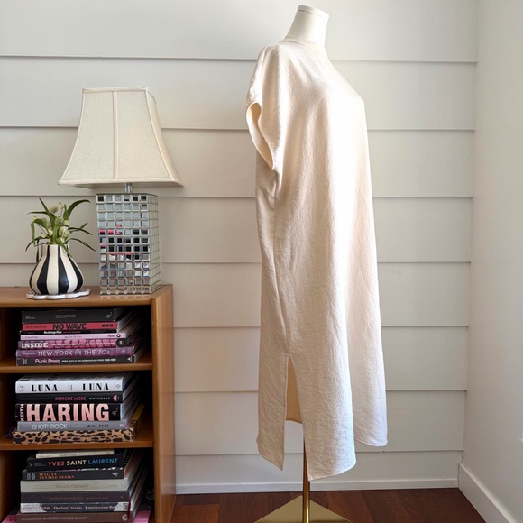 CLOSED Beige Tunic Dress Japanese Woven Dress XS - Picture 2 of 8